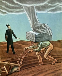 Germany is crushed by the Treaty of Versailles
