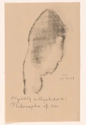 Abstracted Head (Idealists II and Further Annotations)