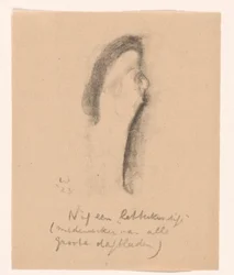 Caricature of a Literary Figure (Idealists II and Further Annotations)