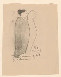 Two Standing Figures