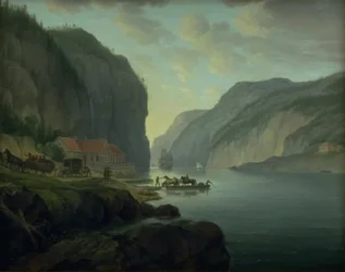 Svinesund near Frederikshald in Norway