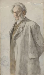 Portrait of Henrik Ibsen, 1895