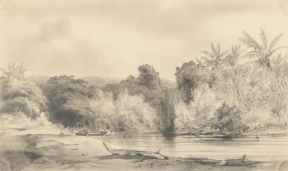 Entrance to the Paiou River, Vanikoro Island