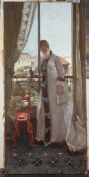 Woman at an Open Window, 1875