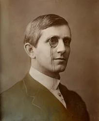 Brandon Thomas, British actor, playwright and song writer, 1887