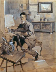 The Painter Bocion in His Studio