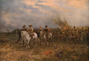 Cromwell at Marston Moor, 1909, c. 1930.