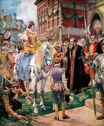 Queen Elizabeth Opening the Royal Exchange in 1570