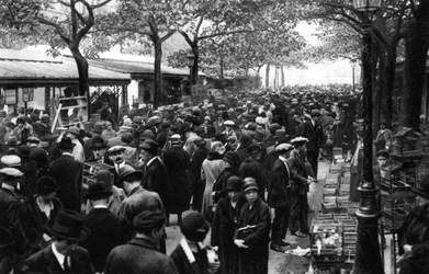 General View of the Bird Market, Paris