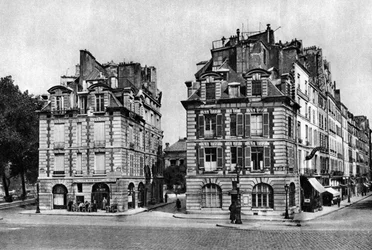 Old Houses of the Louis XIII Period, Facing the Pont Neuf, Paris