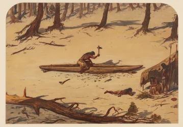Prehistoric Camp, 1871