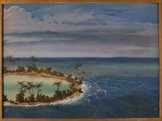 Triptych of an Atoll