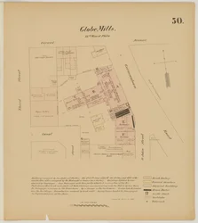 Girard Ave, Germantown Rd, 3rd St and Canal Street, Hexamer General Surveys, 1867