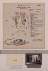 R.W.L. Rasin & Co. Chemical Fertilizer Works, Baltimore, Maryland, Hexamer General Surveys