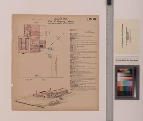 Record Mill, Elkton, Maryland, Hexamer General Surveys