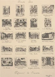 First Series, Classifications of Engravings