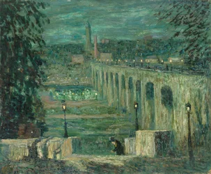High Bridge at Night, New York City