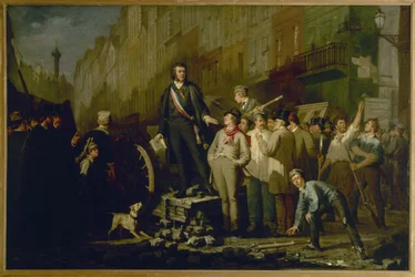 Alphonse Baudin on the Faubourg Saint-Antoine Barricade, December 3