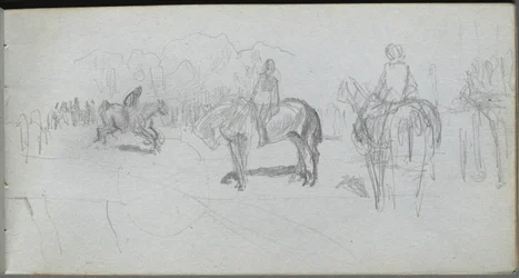 Sketchbook, Page 52: Figure Study