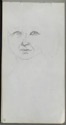 Study of a Face (Sketchbook, page 59)