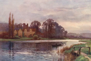 River Thames: Bisham Abbey