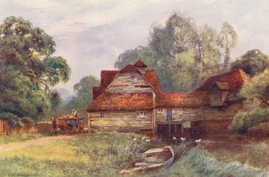 River Thames: Mapledurham Mill
