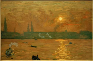 View from the Lombard Bridge to the Inner Alster