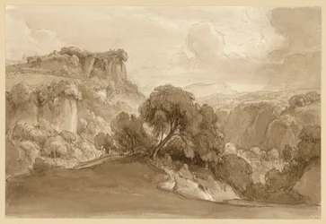 Wooded Italian Mountain Landscape