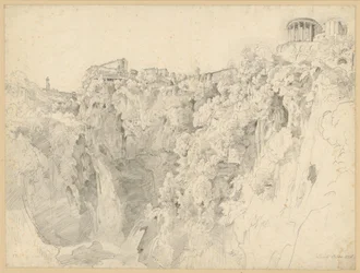 View of Tivoli with the Temple of the Sibyl
