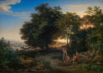 Landscape in the Latin Mountains
