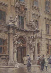 The Portal of the Palais Kinsky