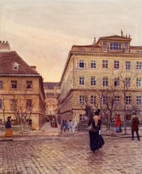 The Grain Market and Papagenogasse in Vienna