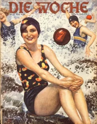 Young Women in the Waves (Heilemann)