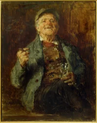 Drinking Farmer