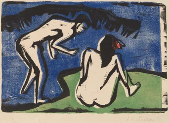 Bathing Couple