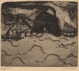 Sand Dredgers on the Elbe