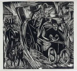 Absalom Administers Justice in His Father