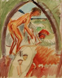 Nude in the Arch