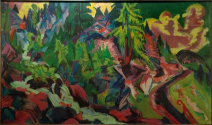 Arven Landscape with Waterfall