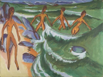Bathers on the Beach (Fehmarn)
