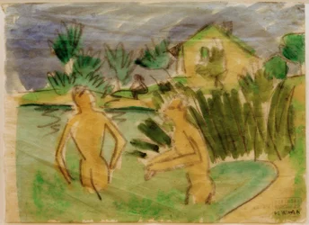 Bathing at Moritzburg