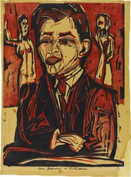 Large Bust Portrait of Will Grohmann (1887-1968)