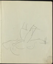 Dancers and Performers (Page from a Sketchbook)