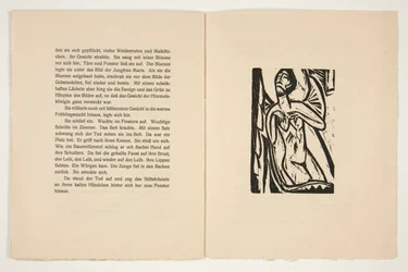The Canoness and Death. Illustrations for a novel by Alfred Doeblin