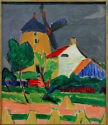 The Windmill near Moritzburg