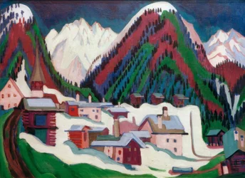 Village of Monstein near Davos