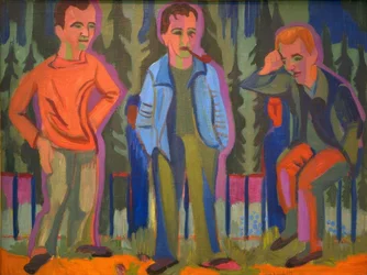 Three Artists: Hermann Scherer, Kirchner, Paul Camenisch