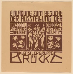 Invitation to an Exhibition of the Artists