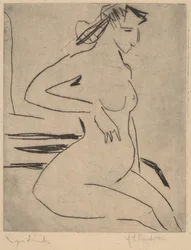 Female Nude Seated