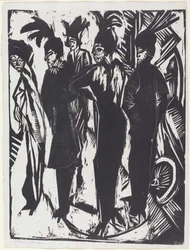 Five Women on the Street